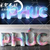 Bar nightclub opening inflatable shop logo theme party decoration inflatable lighting signs inflatable lighting letters