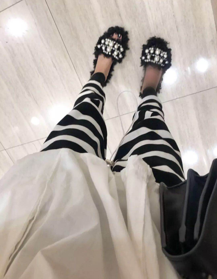 Tinh thần xã hội quần cô gái mùa thu nhanh tay màu đỏ hoa g với cùng một phiên bản Hàn Quốc của quần harem củ cải lỏng thủy triều quần áo thời trang nữ