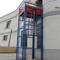 Direct goods hoist rail lift car lift debris freight elevator simple platform
