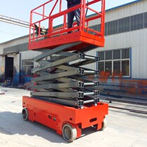 Fully self-scissor lift electro-hydraulic automatic lifting platform aerial work maintenance platform climbing ladder