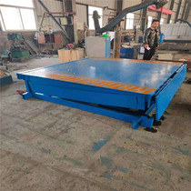 Fixed boarding bridge forklift slope storage logistics terminal container loading and unloading platform hydraulic boarding machine