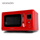 nồi chiên không dầu và lò nướng DAEWOO / Daewoo KOR-6LBRR bàn xoay nhà bếp lò vi sóng retro nhỏ 20L màu đỏ - Lò vi sóng lò nướng sharp