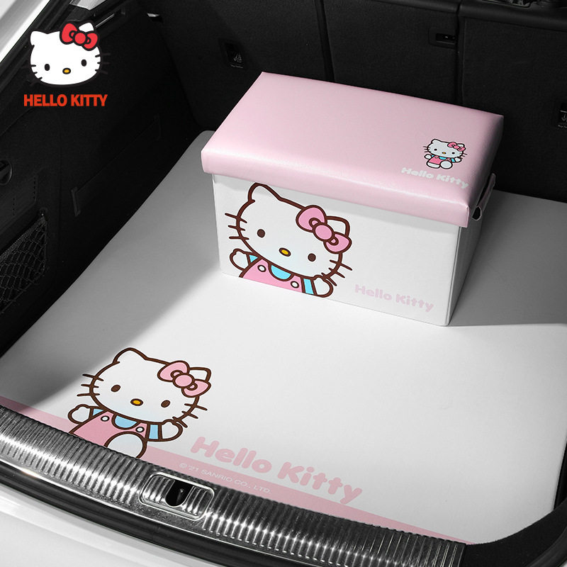 Car trunk Trunk Compartment Vehicle Finishing Tailbox Interior Multifunctional containing box Folding Objects Containing devinators