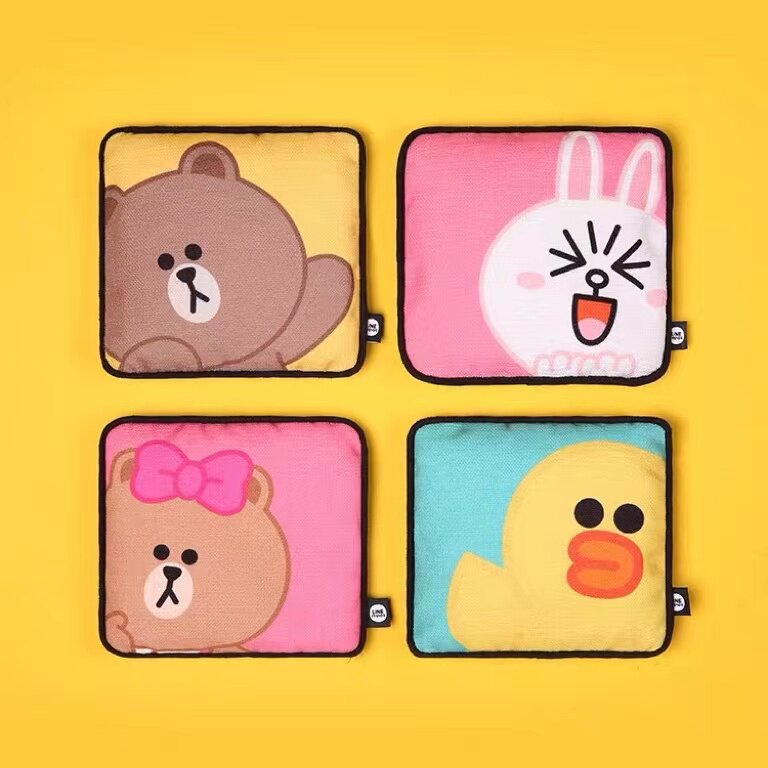 linefriends cartoon car bamboo charcoal bag car new car absorbs formaldehyde deodorization deodorization activated carbon charcoal bag