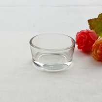 Candle Cup Candle Holder Glass Candle Holder Transparent Small Cup Small Tea Candle Holder Aromatherapy Candle Holder