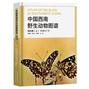 中国西南野生动物图谱(昆虫卷)(上) 朱建国总主编买国庆主编 著 朱建国 编 生物科学 专业科技 北京出版社 9787200144932