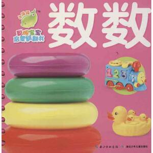 聪明宝宝启蒙翻翻书 数数 海豚传媒 编 卡片挂图 少儿 湖北少年儿童出版社
