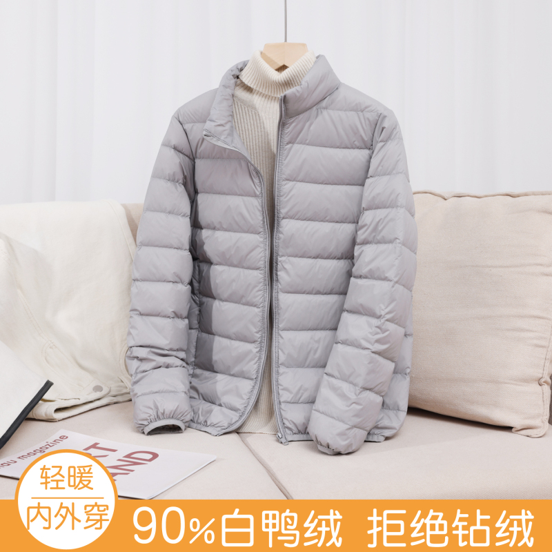 2025 Autumn/Winter New Style Ribbed Lightweight down Jacket for Women, Short Style for Petite Figures, Waist-Cinching, Warm and Slim-Fit Coat 2025 Autumn/Winter New Style Ribbed Lightweight down Jacket for Women, Short Style for Petite Figures, Waist-Cinching, Warm and Slim-Fit Coat