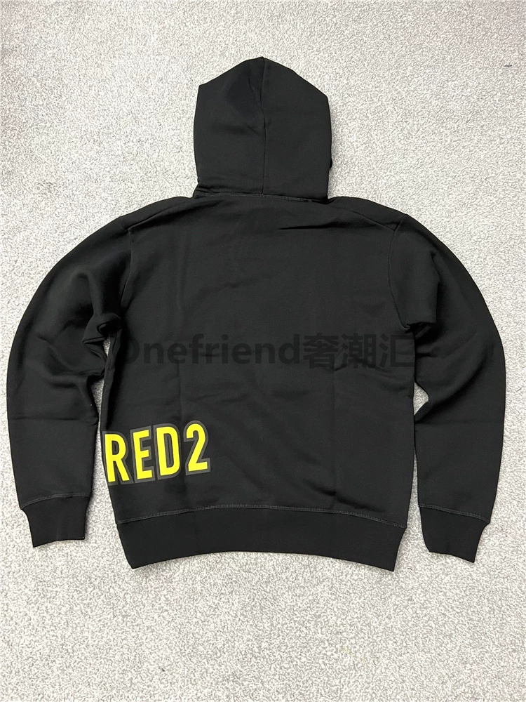 [OneFriend] DSQUARED2 22SS весна-лето тигровая голова принтованный удлиненный худи S74Gu0598