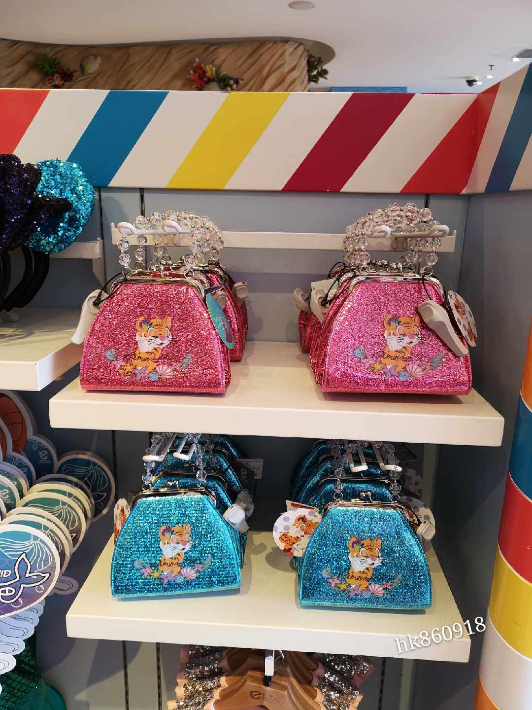 Zhuhai Changlong souvenirs Qi Qi Mei-man fish principality The Pearl Handmaid's handbag Marine Kingdom accompanied by a girl gift