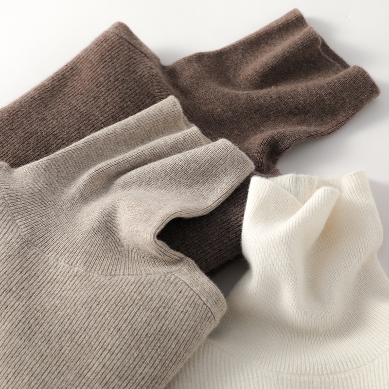 Knitted Sweater for Women, Autumn and Winter Base Layer, Thickened and Fleece-Lined Turtleneck Sweater, 2026 New Slim-Fit Long-Sleeve Top