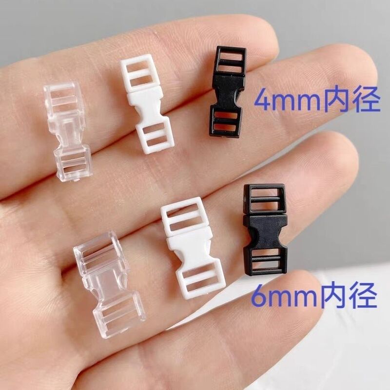 4mm 6mm Baby-Sized Inner Diameter Snap Plastic Mini Adjustable Backpack Snap Button Buckle School Bag Buckle Clip Accessories 4mm 6mm Baby-Sized Inner Diameter Snap Plastic Mini Adjustable Backpack Snap Button Buckle School Bag Buckle Clip Accessories