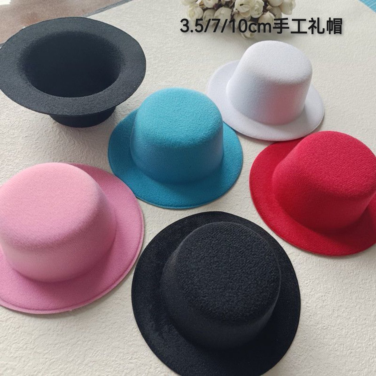 スタイリッシュな韓国風のトレンディでカジュアルな万能ステージハット、ミニパフォーマンスハット、英国風の黒いウールハット。