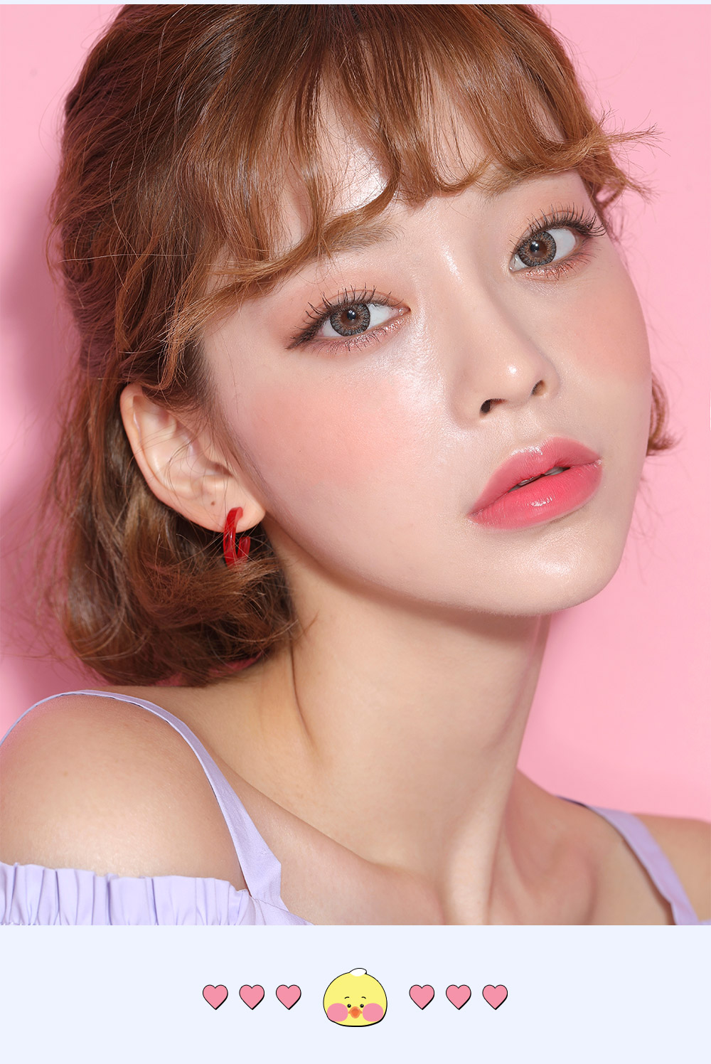 Màu beu Chuu2018 new girl Hàn Quốc dễ thương son môi FANFANCHUU dưỡng ẩm lâu dài son bóng 	son bóng không màu