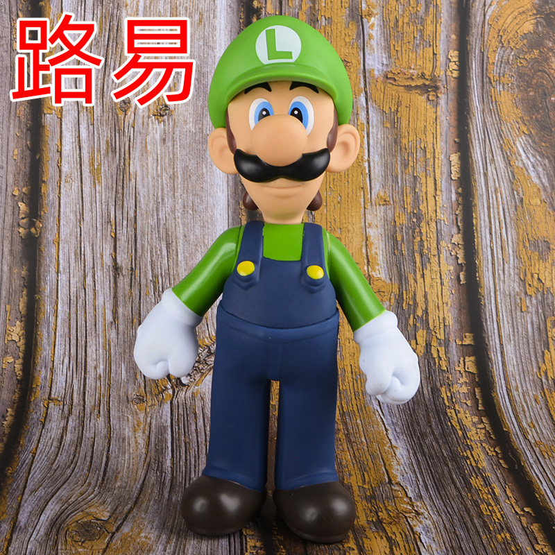 LouisSuper Marie Garage Kit Doll Model Large Mario Louis Kuba Green Dragon Ornaments Toys image periphery
