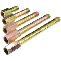 Mold iron inner and outer teeth lengthened inner and outer teeth M12X120 cold water nozzle M10X100 English 1 4X100