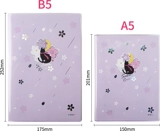 Chenguang Sakura Rain Series A5/B5 Fashion Plaalty Set JB5957/JA5857 Симпатичные ноты книга простая школа для начальной школы дневник.