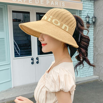 Fishermans hat female summer empty top knitted hat 2020 Spring and Autumn New Korean version of Joker Sunshine Sun Hat