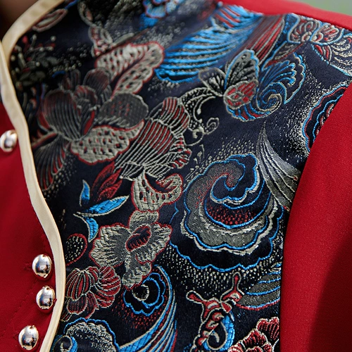 Лонгслив для работы подходит для мужчин и женщин, демисезонный пуховик, китайский стиль