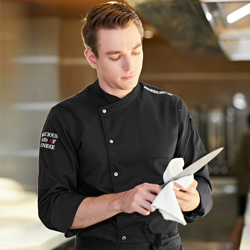 Толстый зимний шеф -повар