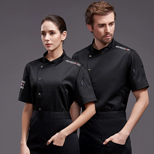 Шеф -повара рабочая одежда Мужская длинная летние повара Service Service Servie