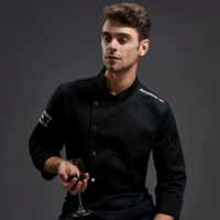 Ван Бинг прижимал буквы плеча черный топ с длинным рукавом