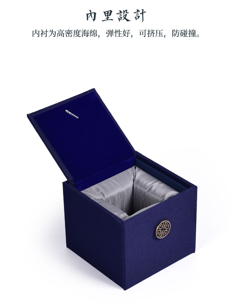 Tao blessing master cup receive box gift box box gift box with bag in big cup lid bowl