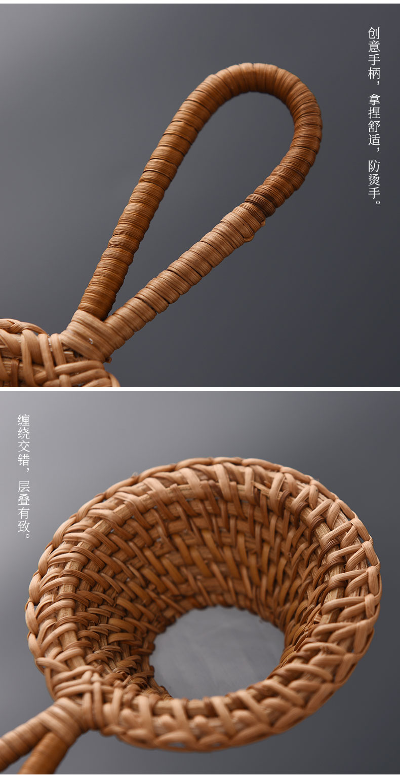 Tao blessing the cane top service up bamboo has) creative move good tea strainer filter tea tea tea accessories