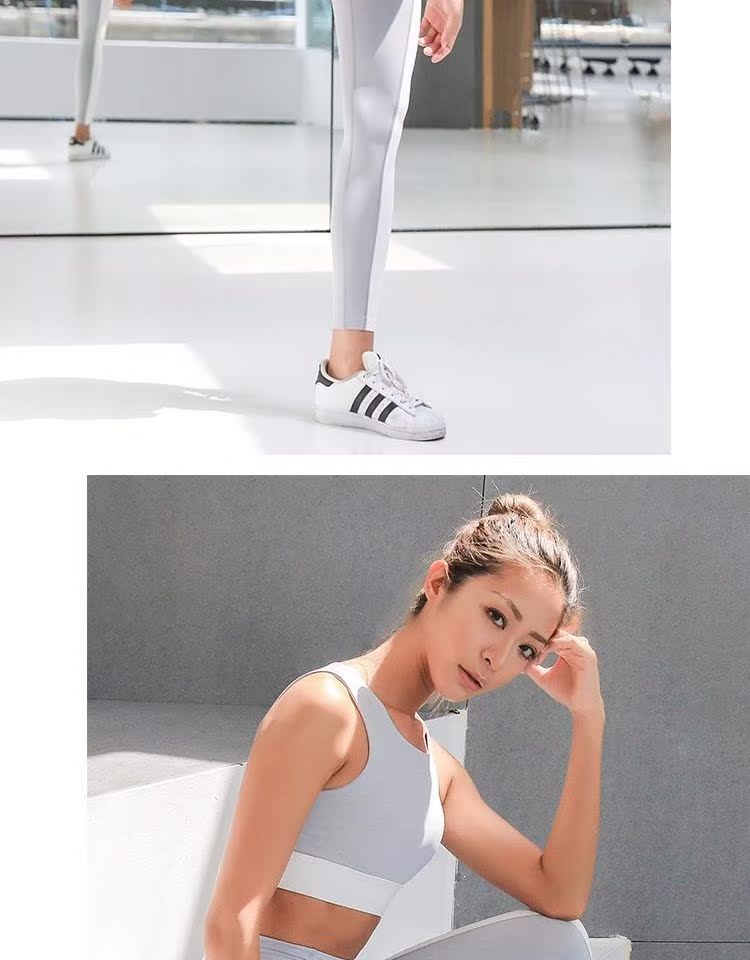 La Nikar áo ngực thể dục chống sốc kiểu vest chạy bộ đồ lót nữ đào tạo yoga thể thao áo ngực mát áo lót thể thao adidas