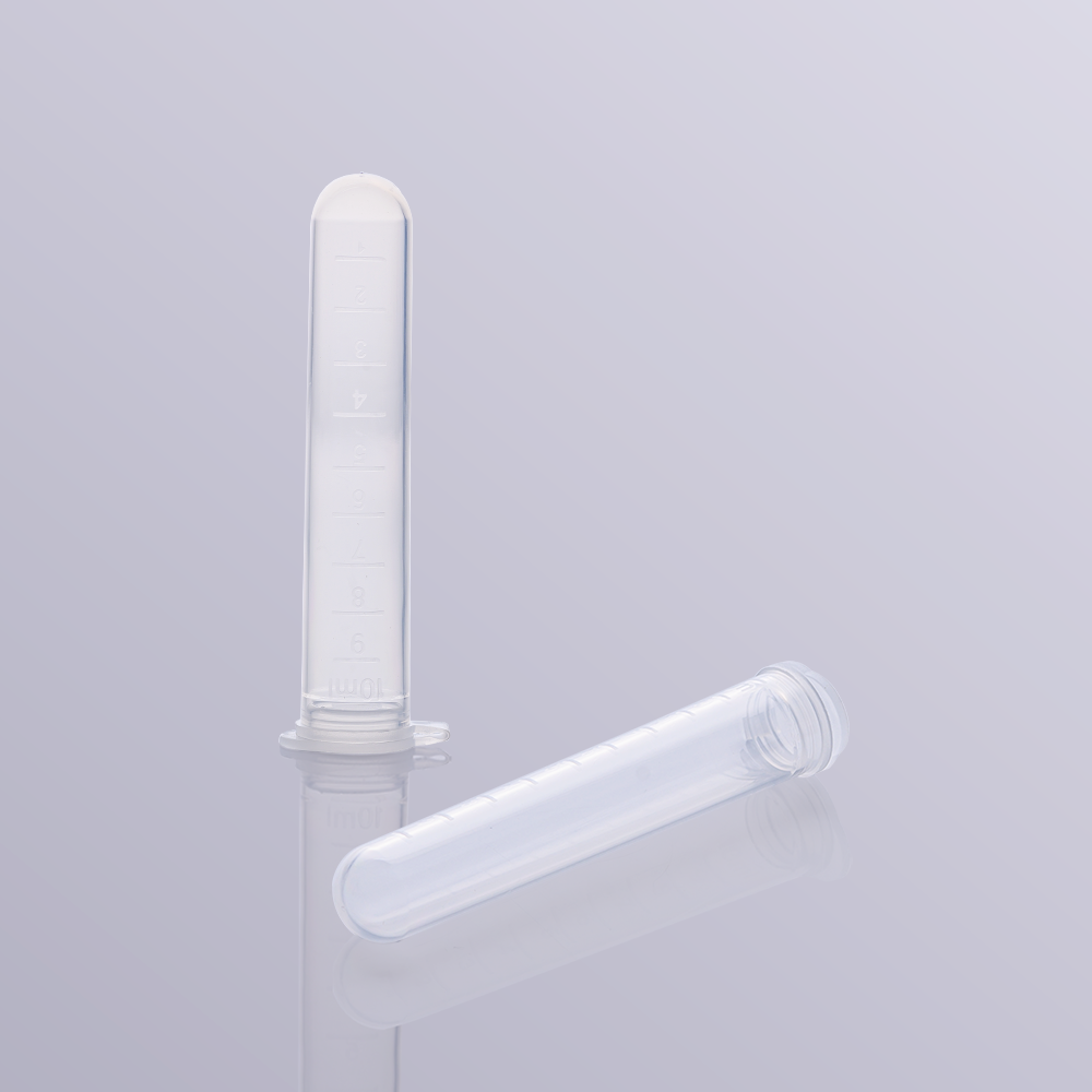 1.5/2/5/7/10ml塑料离心管ep管螺口插口圆底尖底连盖带刻度透明