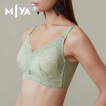 Mystery spring and summer series large size underwear Summer thin section without rims to close the breast womens bra fat mm anti-sagging