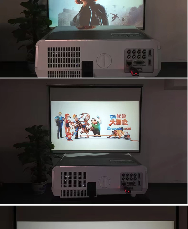 Thunderbolt LED86 + máy chiếu Home HD 1080p điện thoại di động không dây WiFi văn phòng 3D rạp hát tại nhà