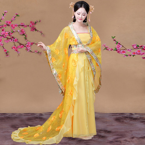 Chinese Folk Dance Dress Ancient costume, imperial concubine dress ...