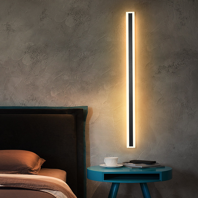 Strip Wall Light Living Room Sofa Background Wall Corridor Aisle Wall Lamp Modern Minimalist Bar Bedroom bed head lamp-Taobao