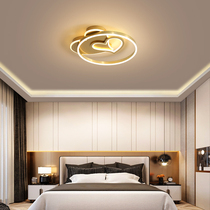 Girl heart lamp Bedroom lamp Warm romantic girl heart-shaped room Creative personality love childrens room ceiling lamp