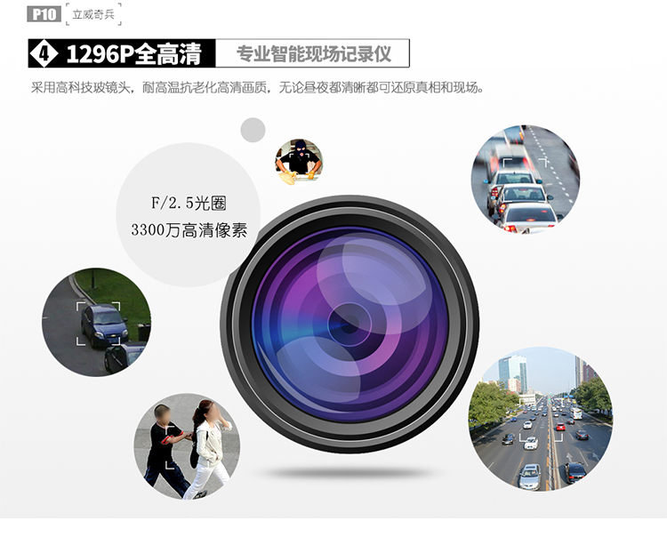 Máy ảnh Liwei Qibing P10 HD Máy ghi âm trực tiếp Tầm nhìn ban đêm hồng ngoại 33 triệu pixel nhỏ gọn và di động - Máy quay video kỹ thuật số máy quay video cầm tay