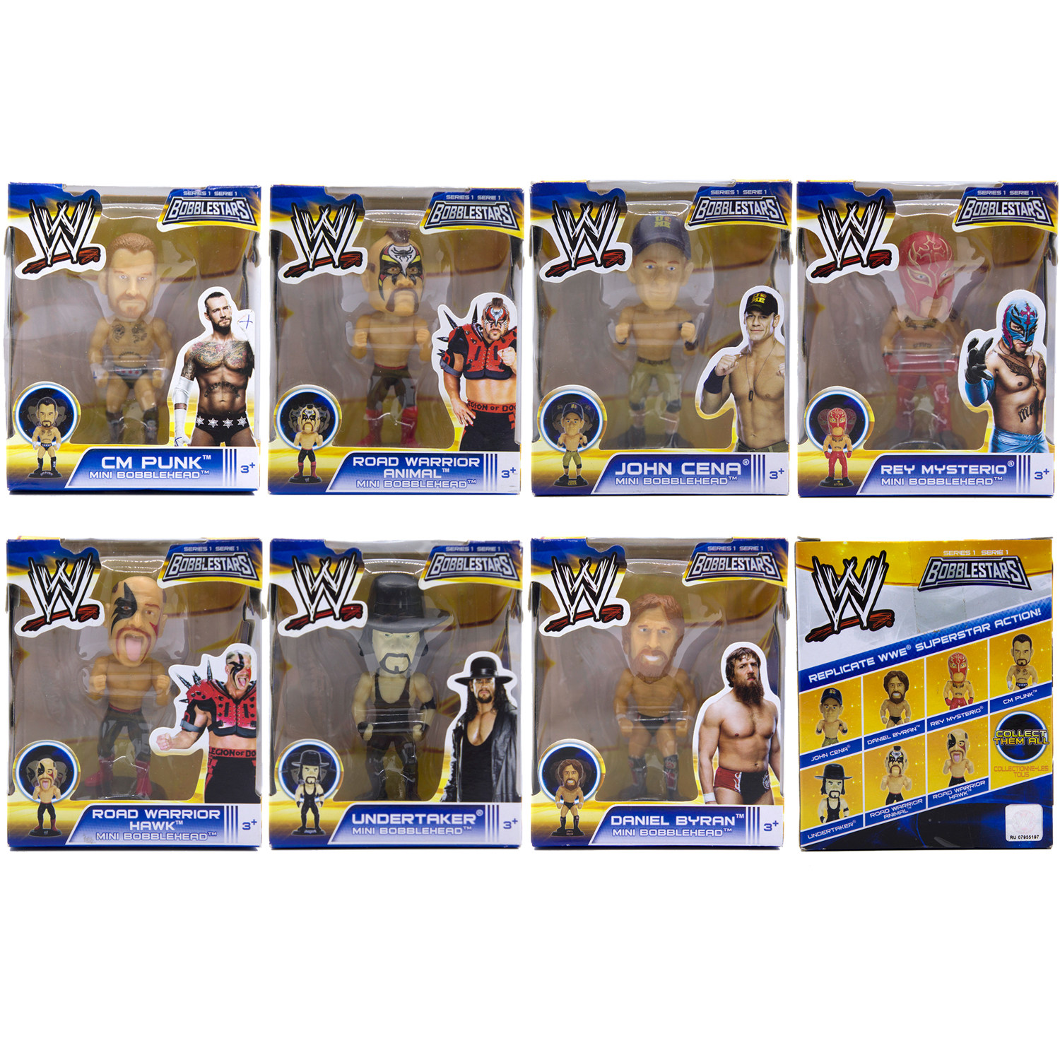 WWE bobblestars North American Genuine Wrestlers Doll John Cena heads swing hands-Taobao