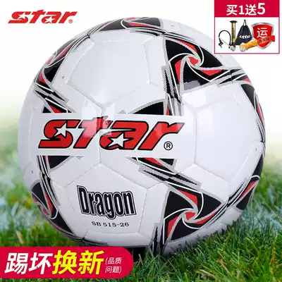 Star Shida human training competition No 5 football standard for Middle school students special middle school examination professional hand sewing SB515