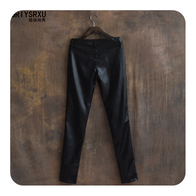 Pantalon cuir homme serré pour adolescent - Ref 1480638 Image 9