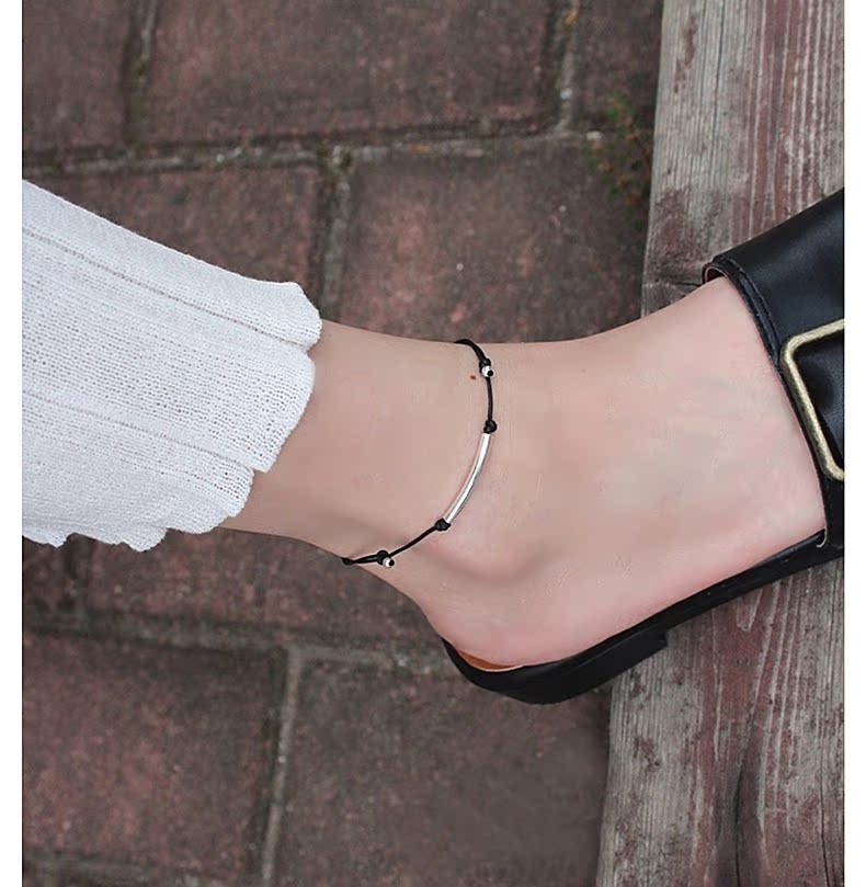 Bracelet de cheville Femme en Argenterie - Ref 3102497 Image 12