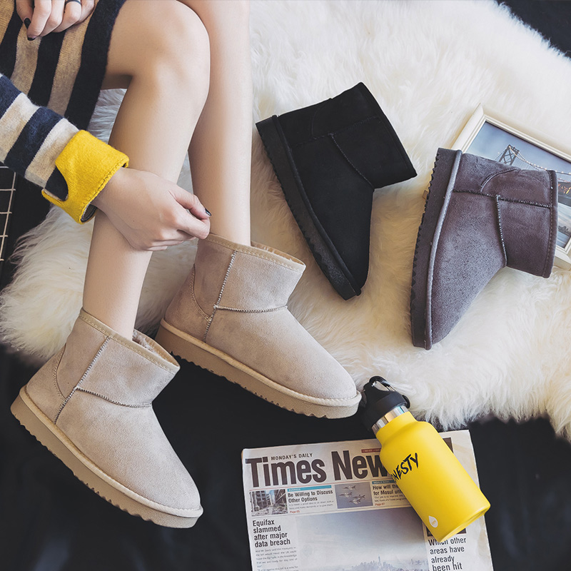 Bottes hiver pour femme en TPR  - Ref 3248962 Image 4