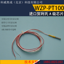 Platinum resistance PT100 temperature sensor A- grade imported German Heraeus chip waterproof and high temperature resistant