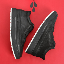 European station High mens shoes Joker leisure autumn shoes set foot British leather shoes mens cowhide Gaopang shoes