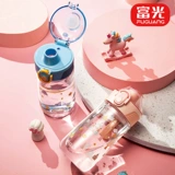 富光 Тританская чашка для водной чашки Портативная девочка ученика ученика анти -кроты летние детские пьют пластиковые стаканчики