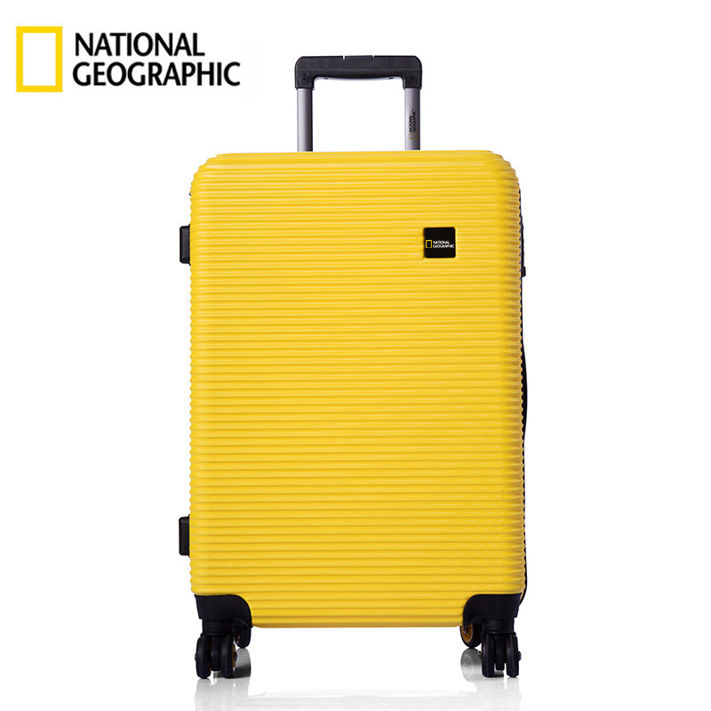 National Geo Ultralight Cryptography Lalever Box Universal Wheels Suitcase Gold Suitcase 20 Inch for men and women 28 Morning