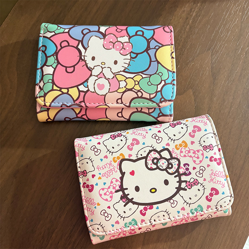 Cute Hellokitty Wallet Cartoon Mini Short Style Japanese Style Girly 70% off Birthday Gift Wallet Genuine Cute Hellokitty Wallet Cartoon Mini Short Style Japanese Style Girly 70% off Birthday Gift Wallet Genuine