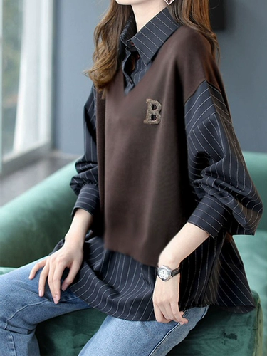 Весенний модный комплект, модная элегантная трендовая рубашка, европейский стиль