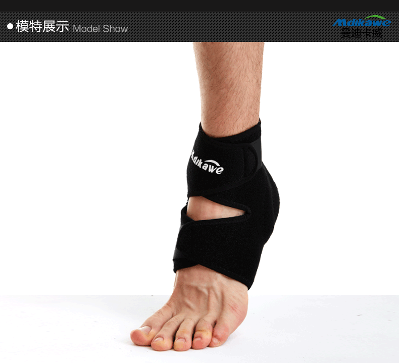 Mandikawei bong gân mắt cá chân bảo vệ cố định mắt cá chân đeo cổ tay với thiết bị bảo vệ nam dây đeo ấm áp bảo vệ mắt cá chân - Dụng cụ thể thao găng tay chống nắng cho nam