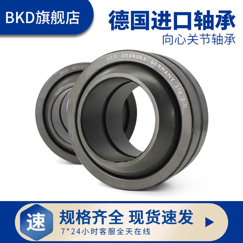 Germany BKD imported radial joint bearings GE 40 45 50 60 70 80 ES-2RS fish eye bearings