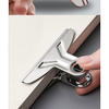 Extra-Large Clip File Folder, Office Document Clip Holder, Stationery Stainless Steel Iron Clip, Home Binding Tool